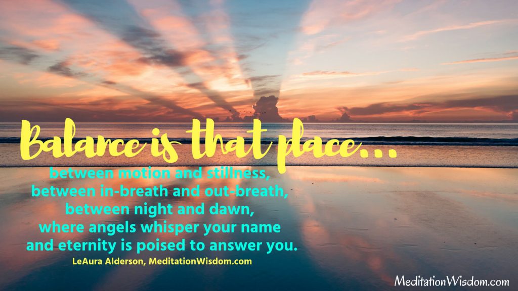Living a Balanced Life is Possible | Meditation Wisdom